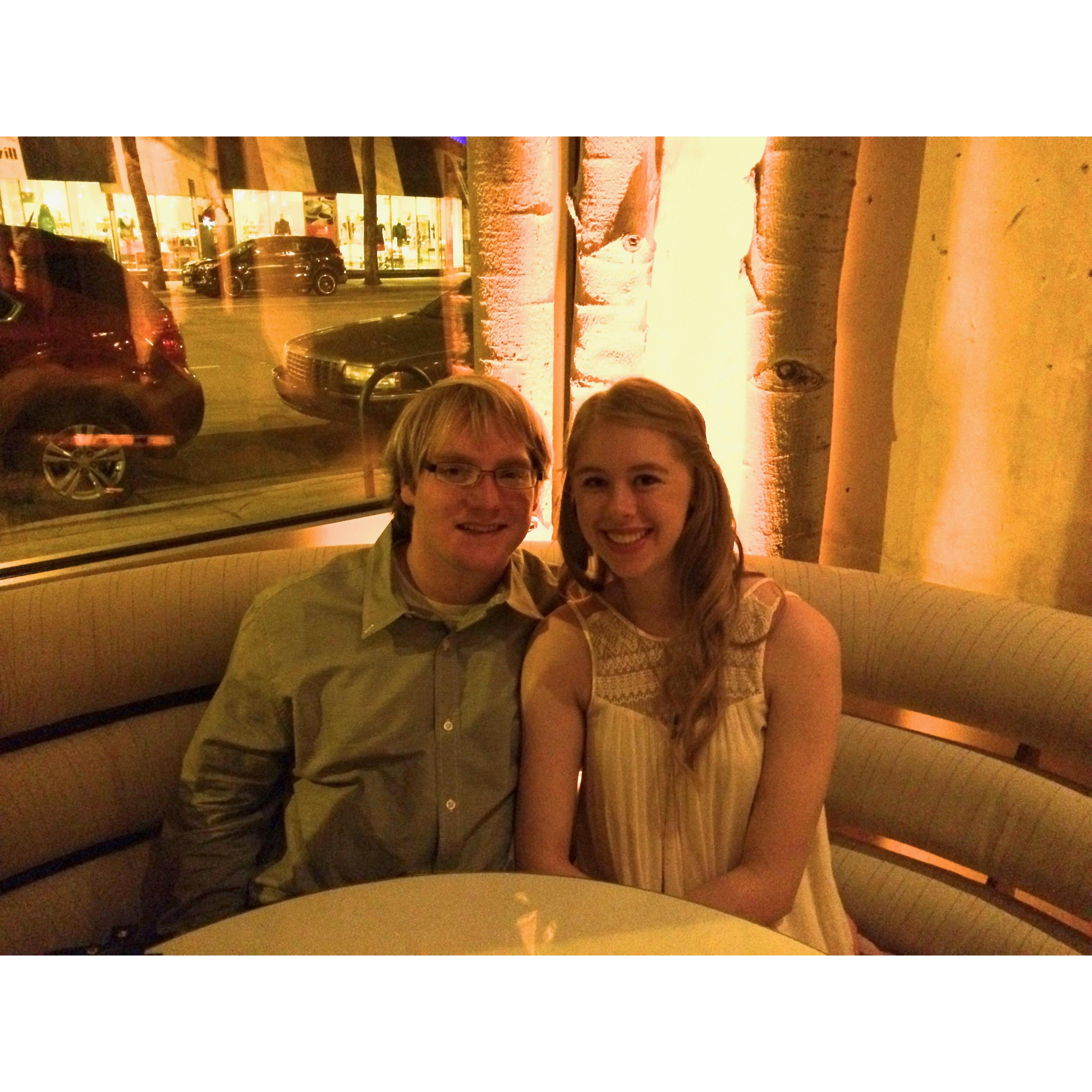 One year of dating anniversary