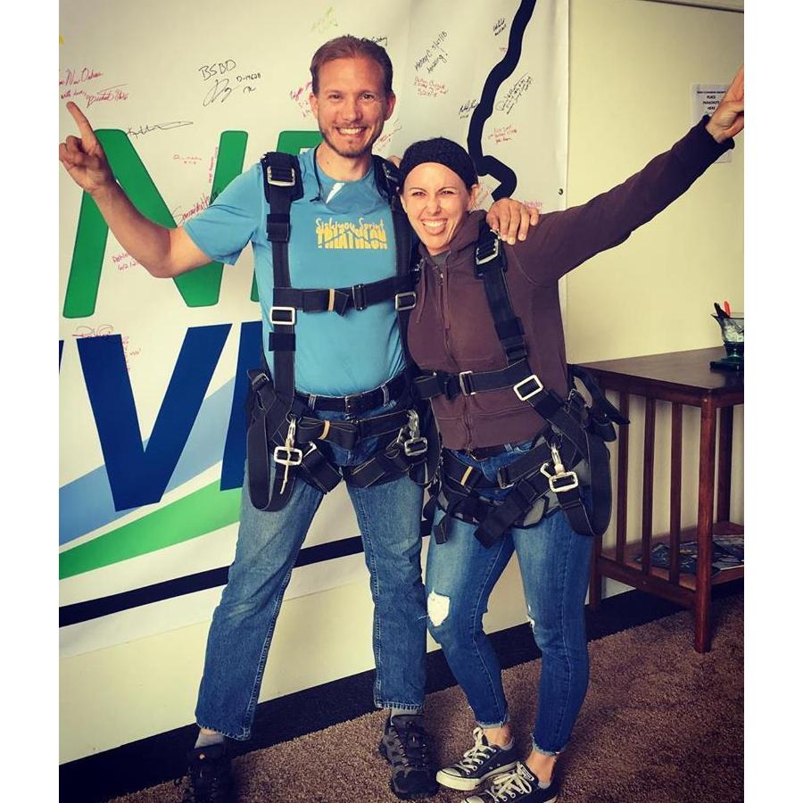And sometimes we jump out of perfectly good planes...