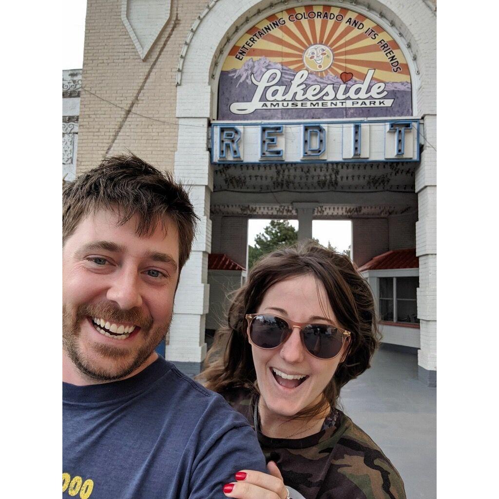 A very sketchy Denver amusement park.