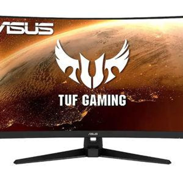 ASUS - TUF Gaming 31.5" FHD VA 165Hz 1ms Curved Gaming Monitor with Freesync Premium (HDMI, VGA) - Black