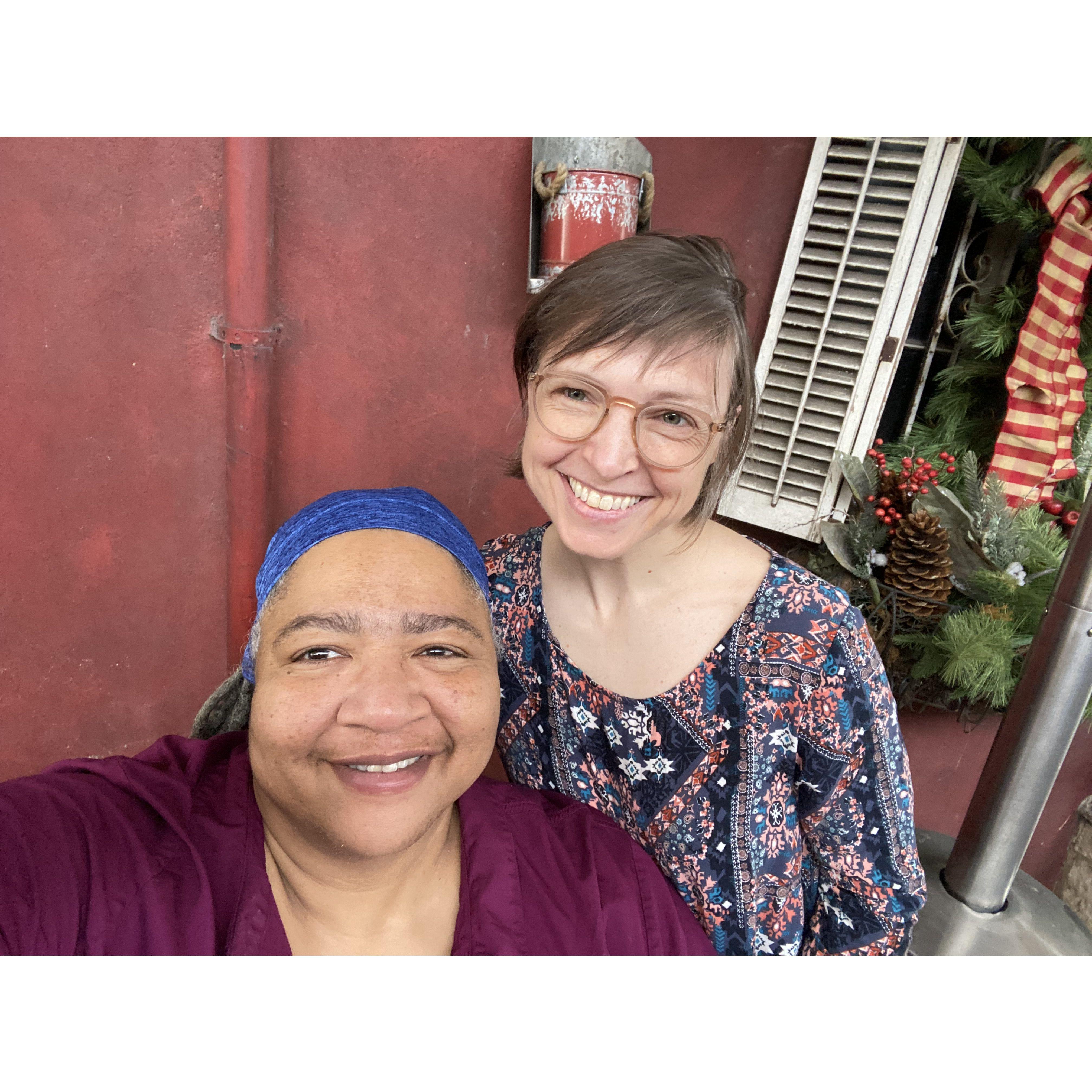 brunch at Chez Zee, Austin