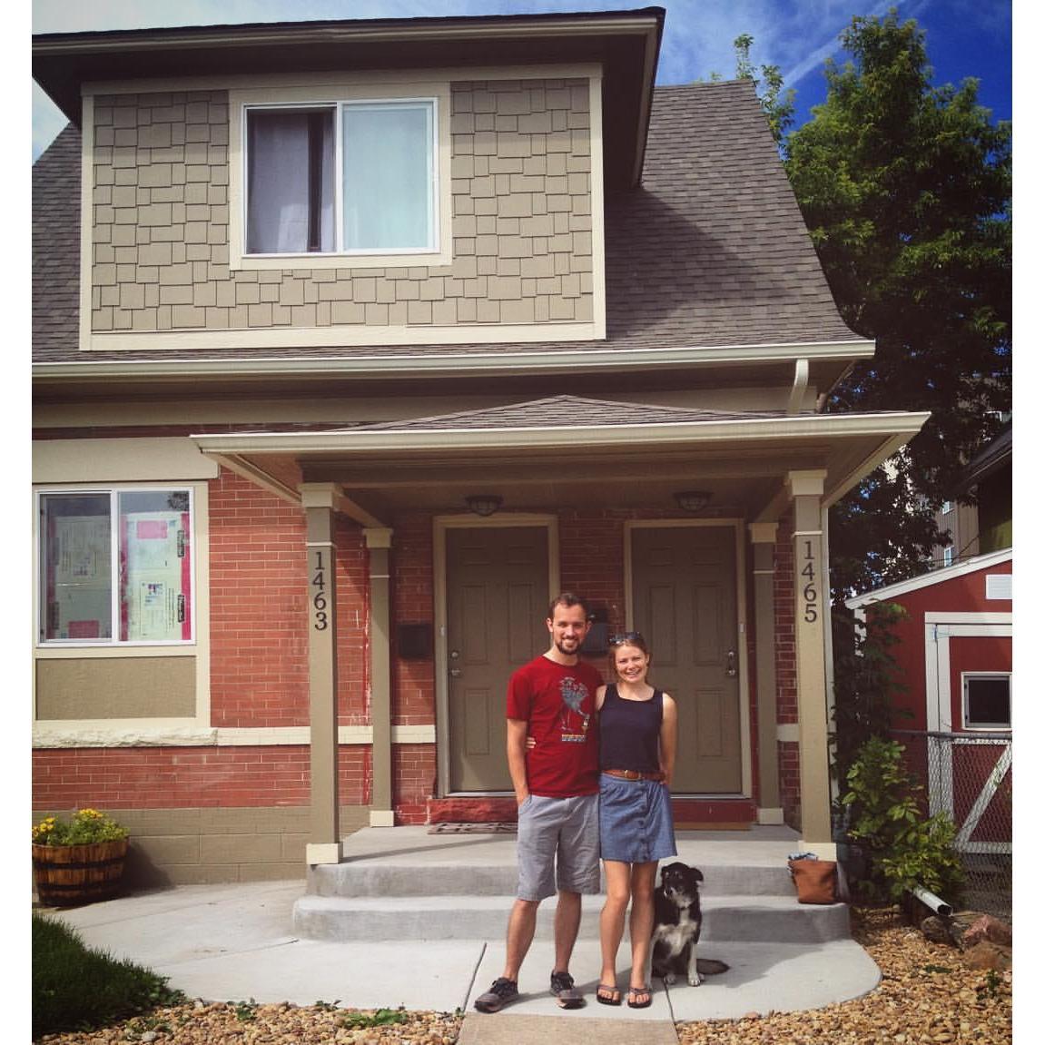 Our first place together. Colfax and Sheridan in Denver.