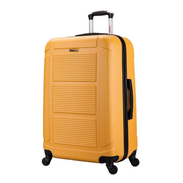 InUSA Pilot 28'' Lightweight Hardside Spinner Suitcase - Mustard