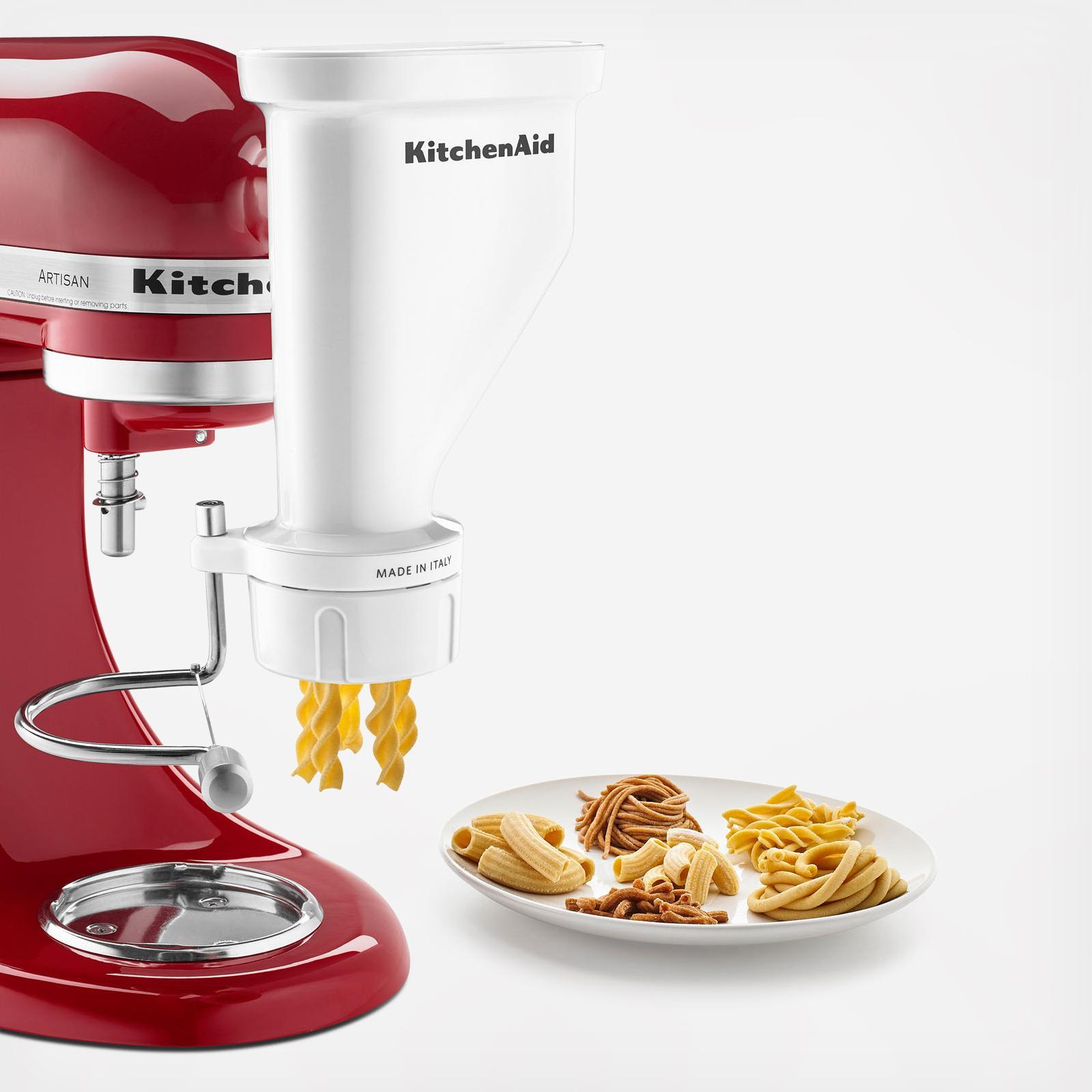 how to use kitchenaid pasta press attachment