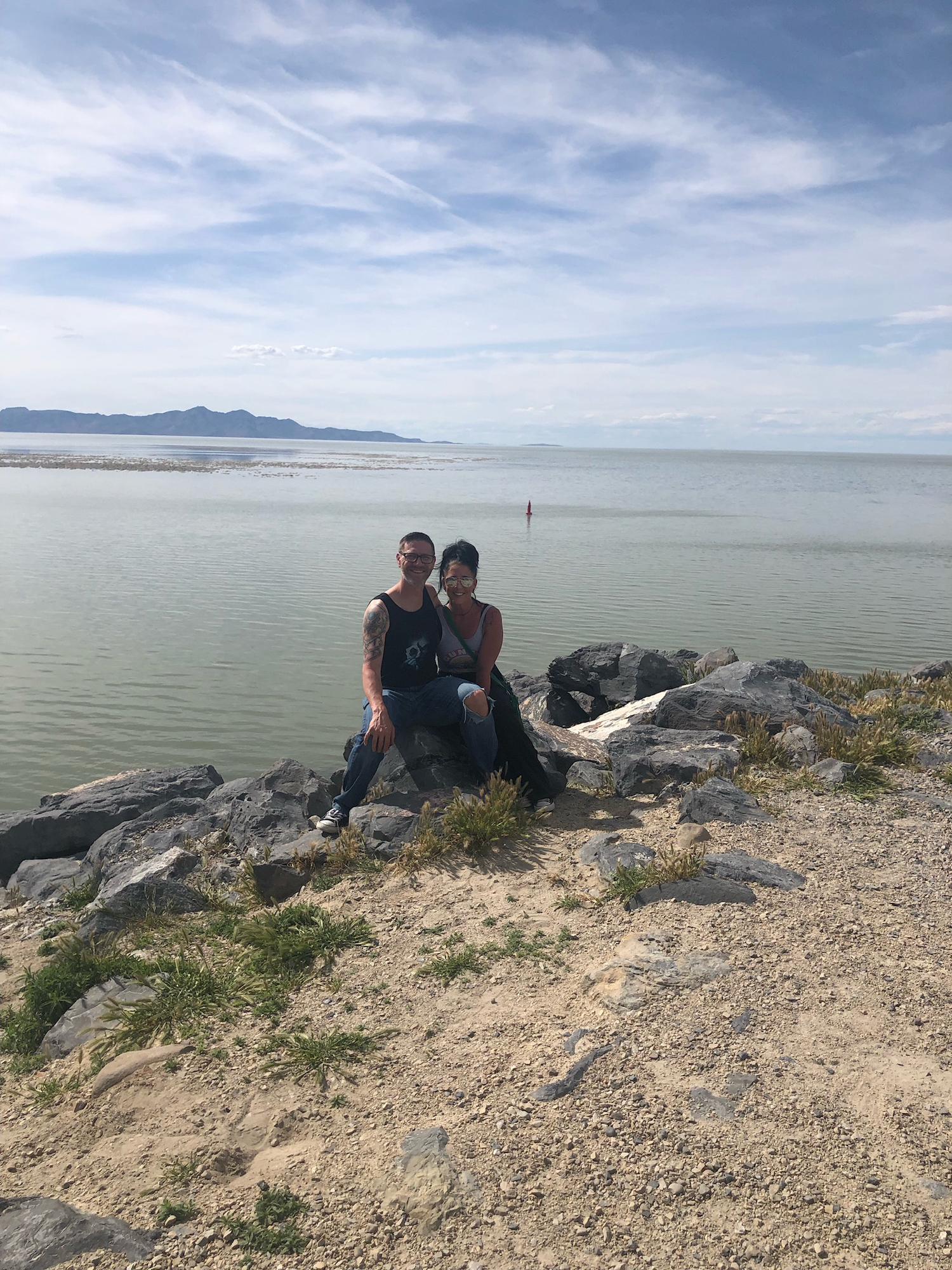 The Great Salt Lake!