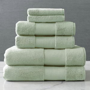 Frontgate Resort Collection Bath Towels, Set of Six - Color: Eucalyptus