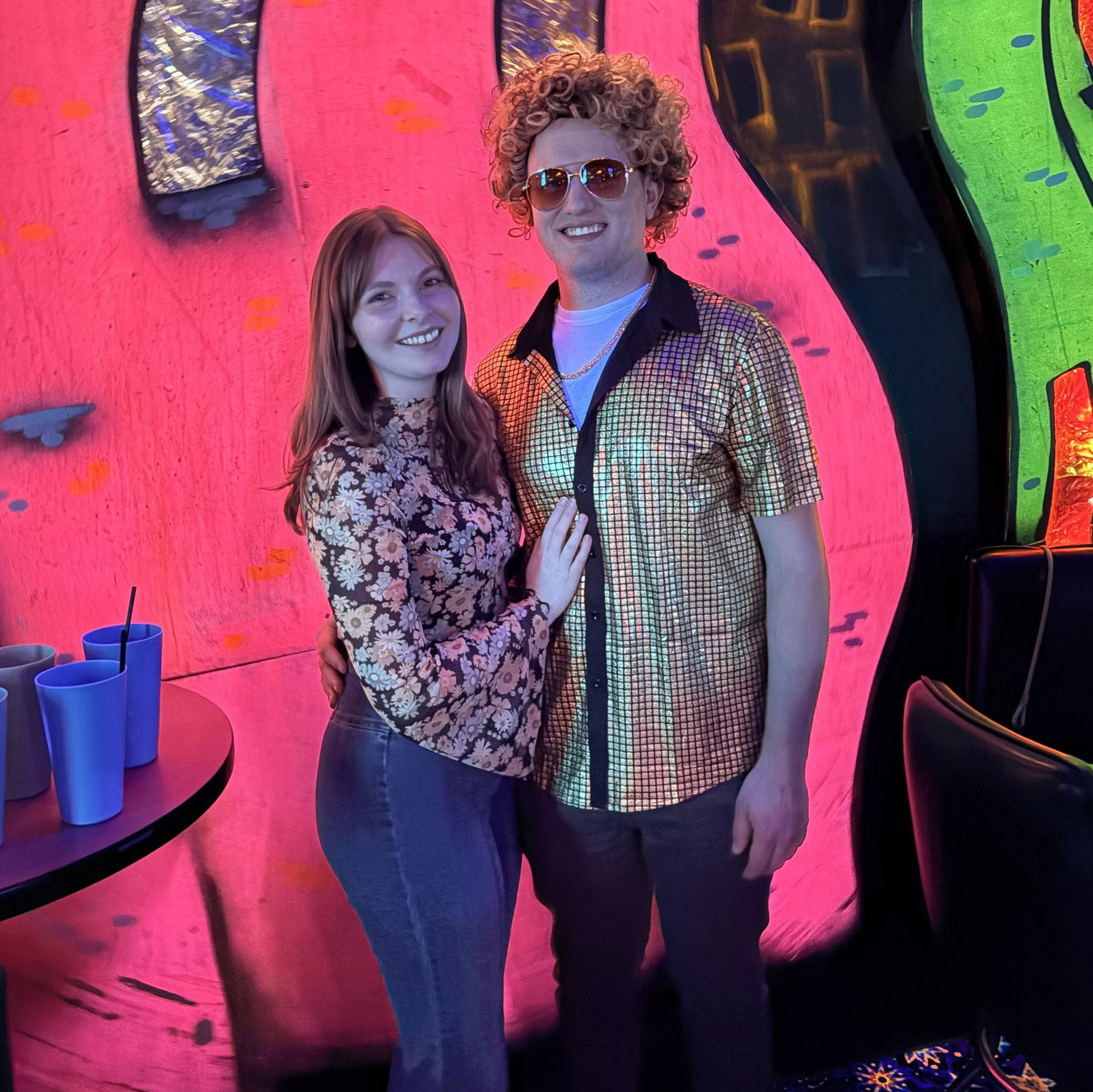 A groovy night at Funky Town - we danced all night! 🪩
