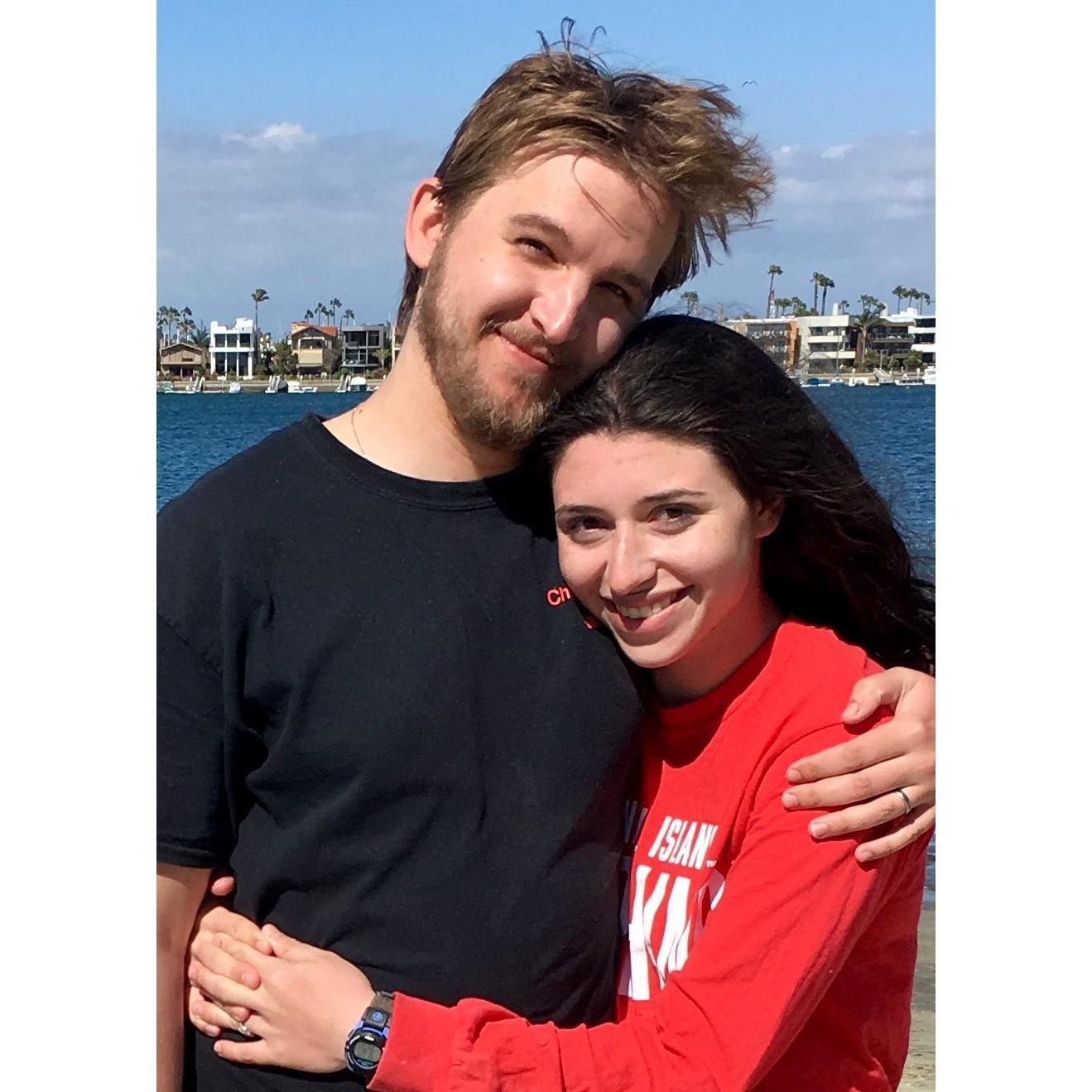 Sailing team regatta in Long Beach, March 2018.