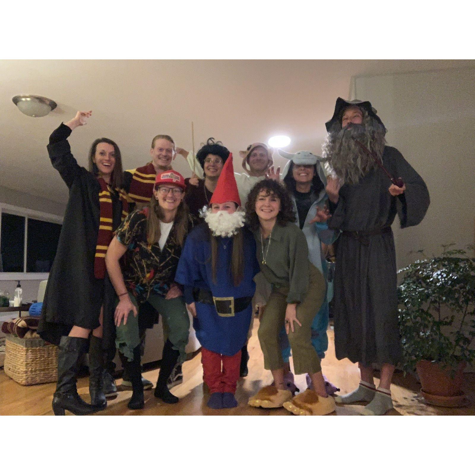 Harry Potter friends for Halloween!