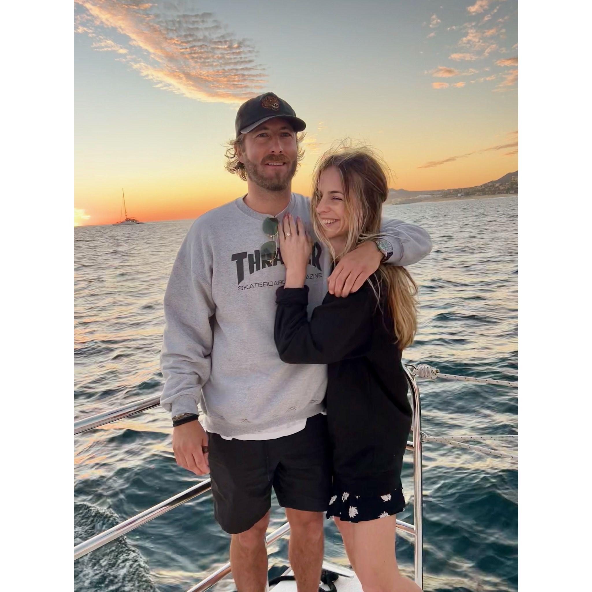 Our post-engagement trip to Cabo was all smiles and lovins