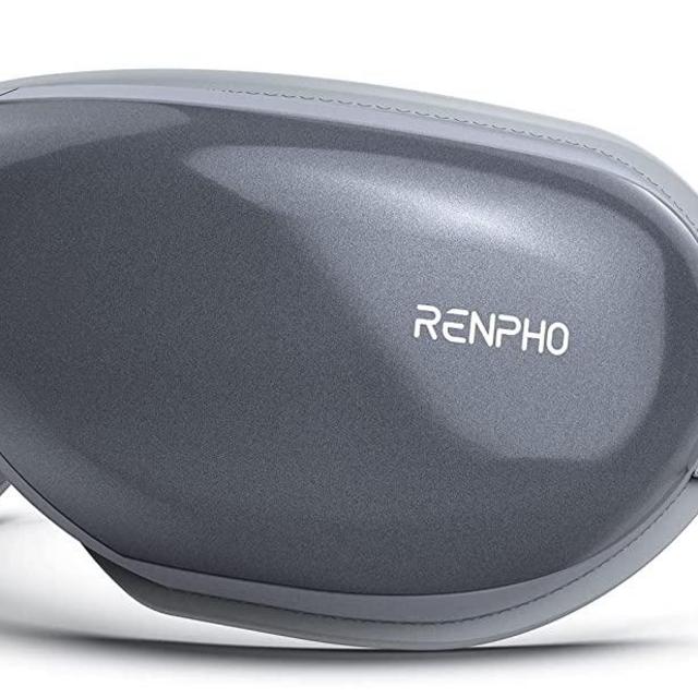 RENPHO Heated Eye Massager with Bluetooth Music, Rechargeable Eye Care Machine with 5 Modes Relax and Reduce Eye Strain Dark Circles Eye Bags Dry Eyes Improve Sleeping, Ideal Gifts for Husband