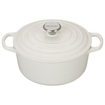 Le Creuset® Signature 4.5 qt. Round Dutch Oven in White