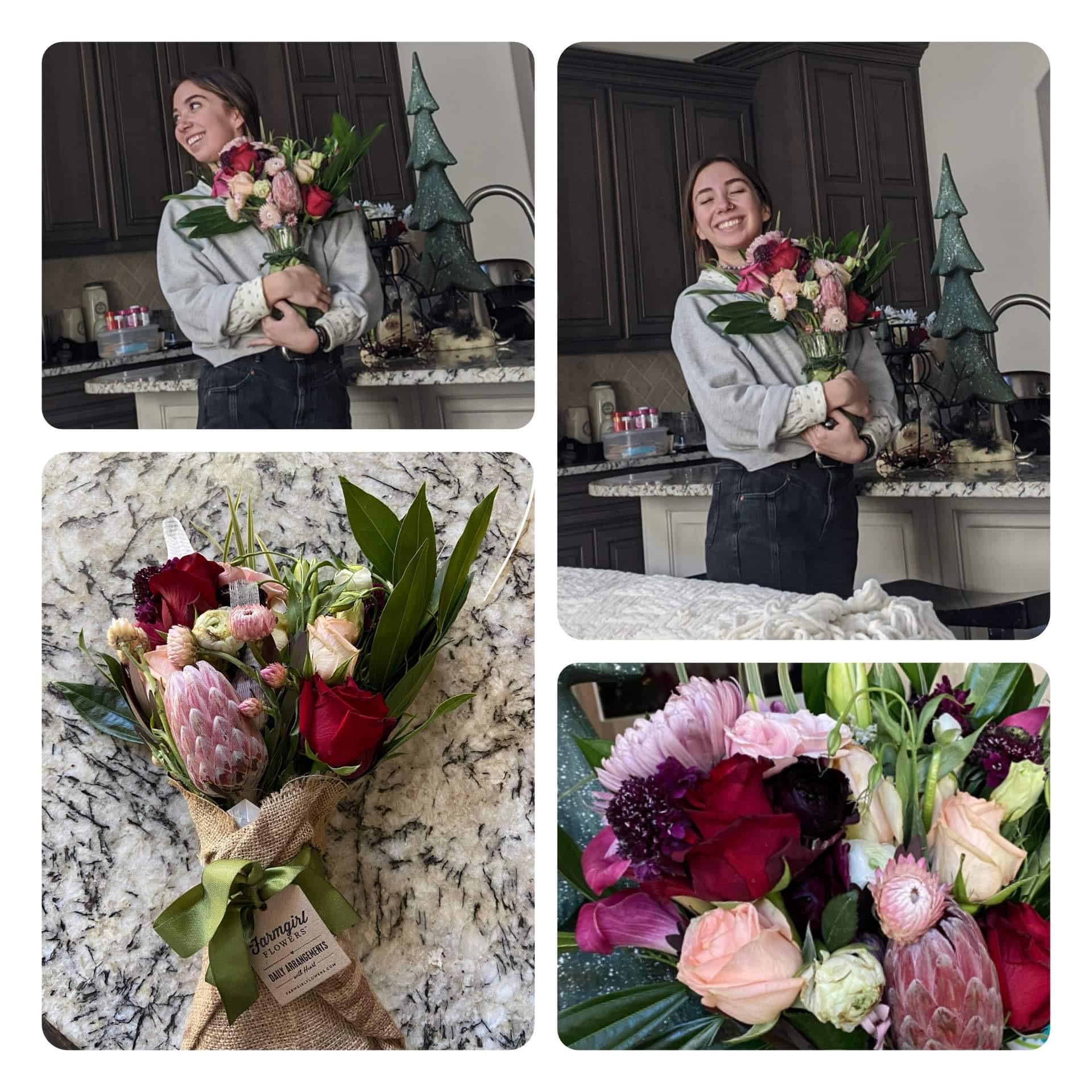 First flowers Austin sent