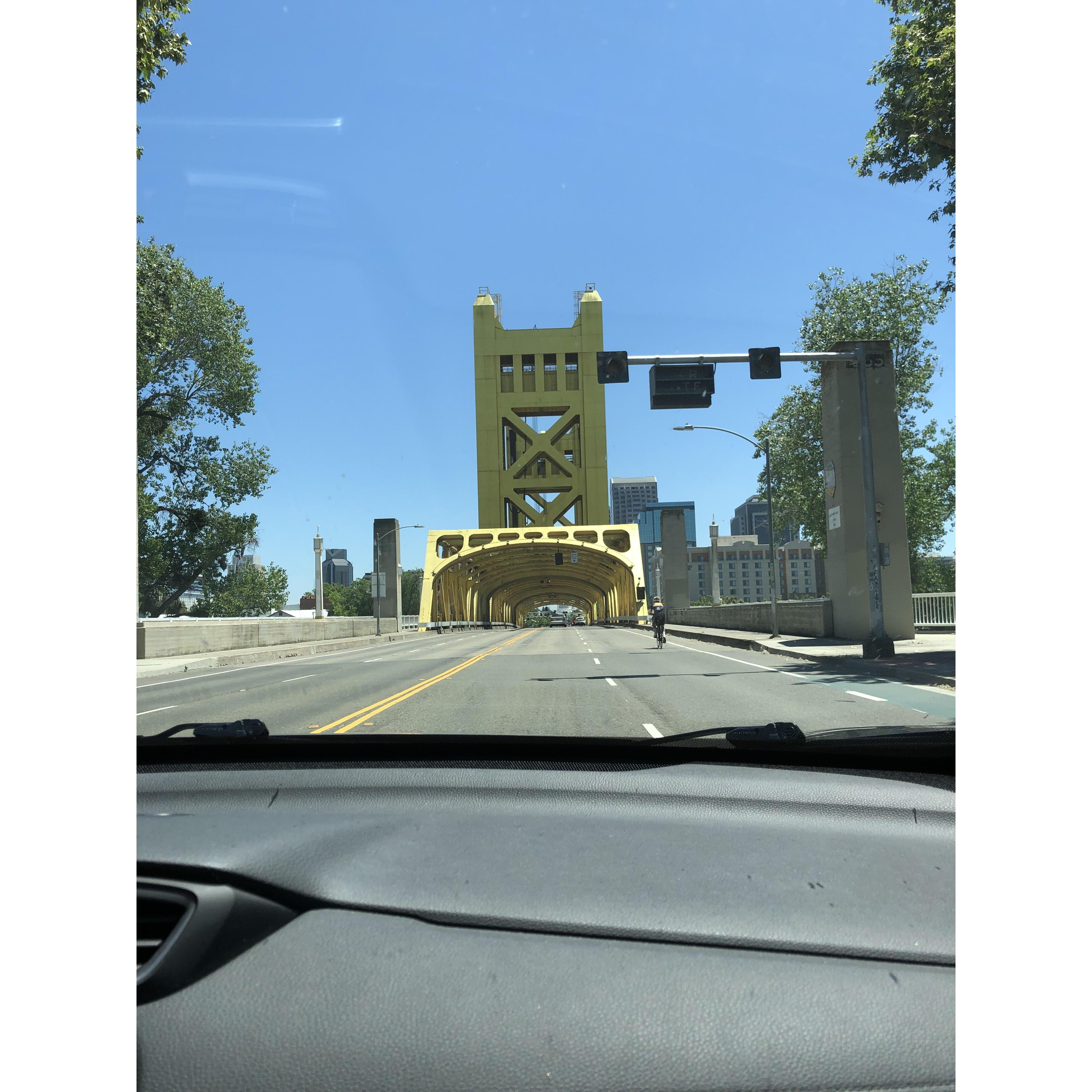 The last day of my Mom’s visit was her birthday and Kris and I planned to take her into Old Downtown Sacramento for her birthday. Little did I know what else was planned!