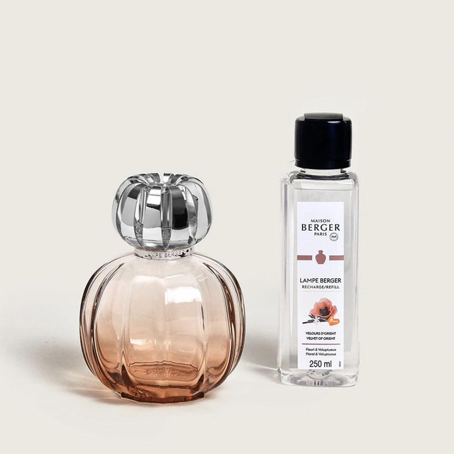 Corali Coral Fragrance Lamp Gift Set with Velvet of Orient