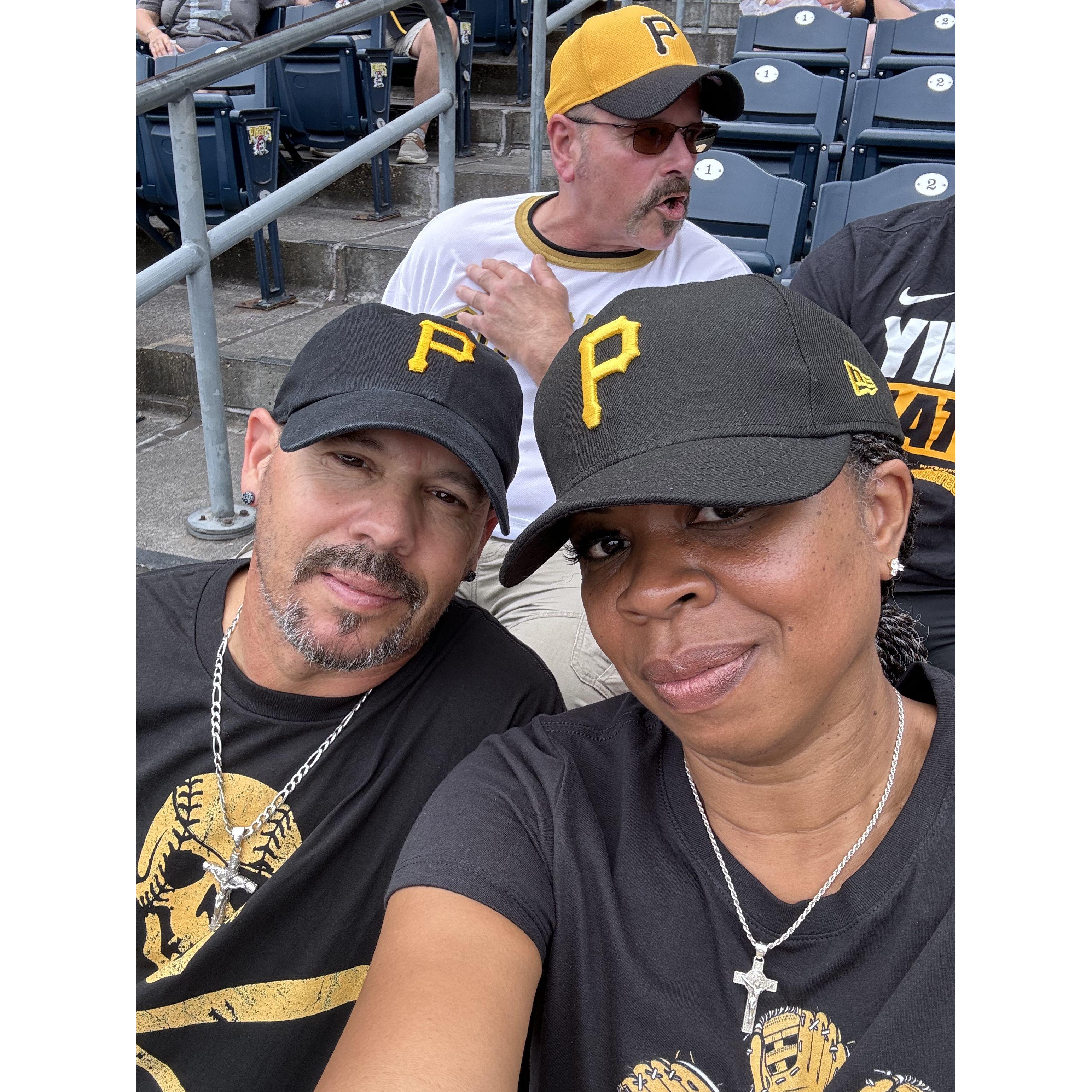 Pirates baseball game in Pittsburgh
