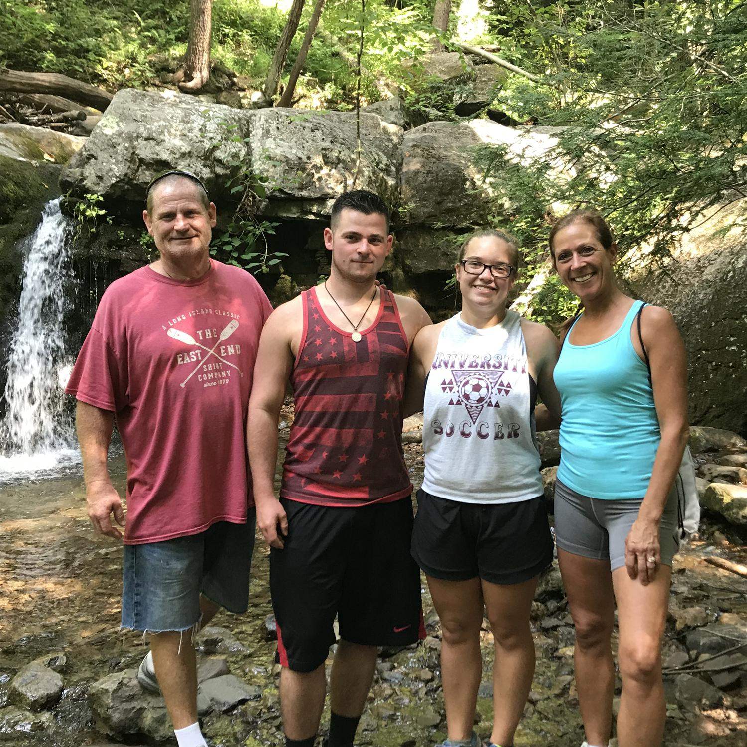 Hiking with the family