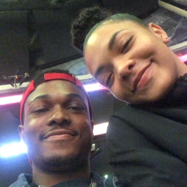 Taken at a 76ers - Clippers game. A gift for Ryan's birthday!