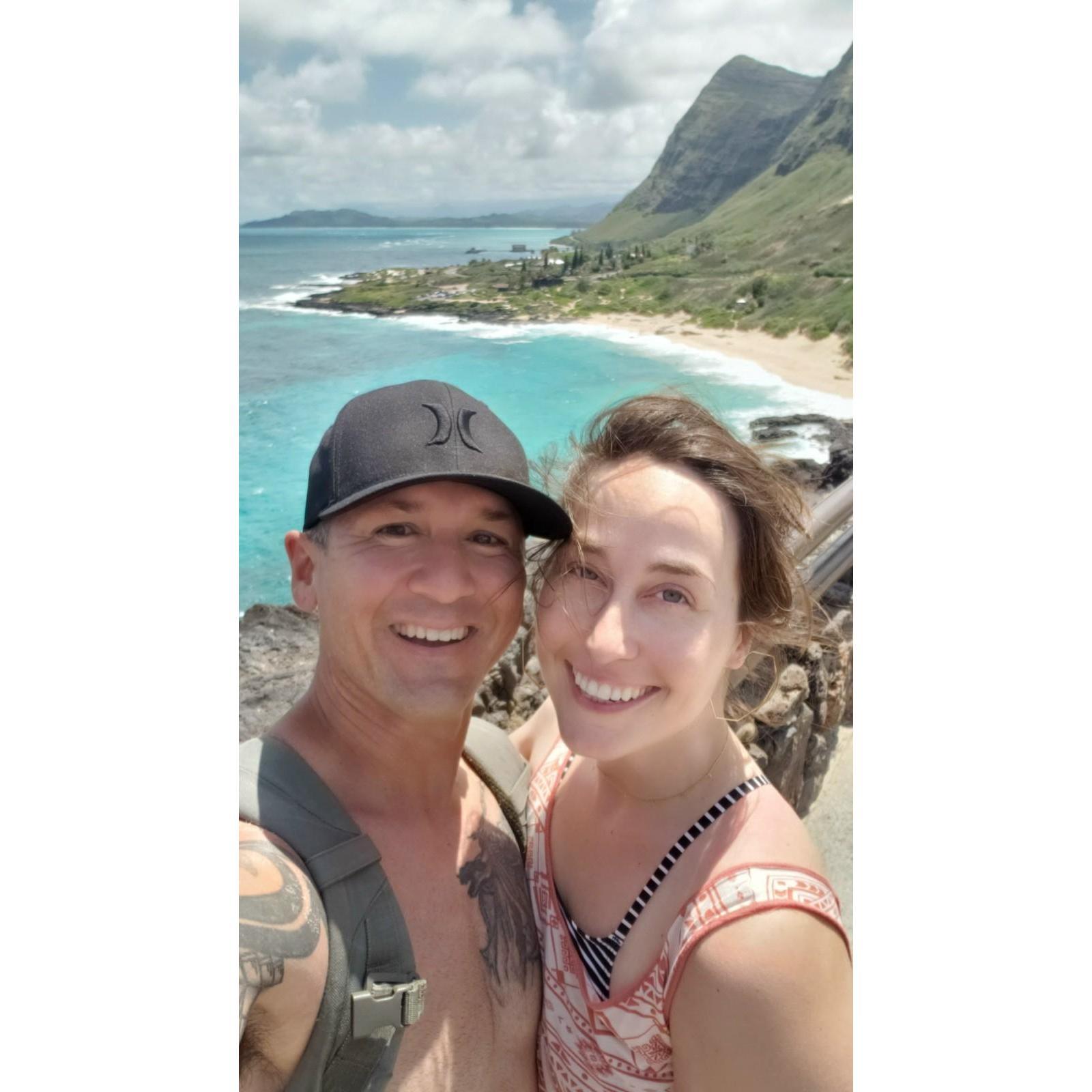 Makapu'u Beach overlook!