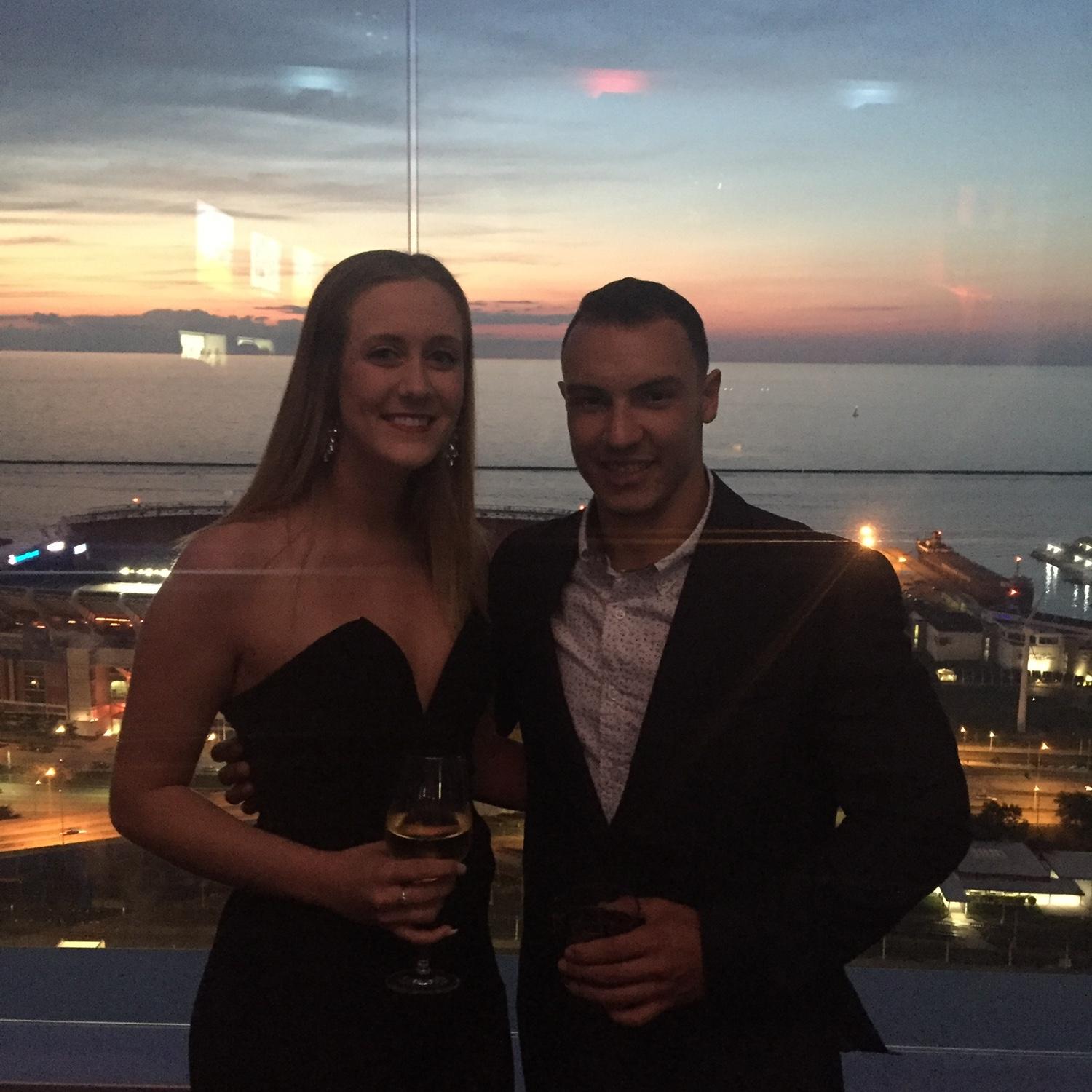 Lakyn’s 21st birthday celebration. Chris planned the entire weekend in Cleveland with her closest friends and family.