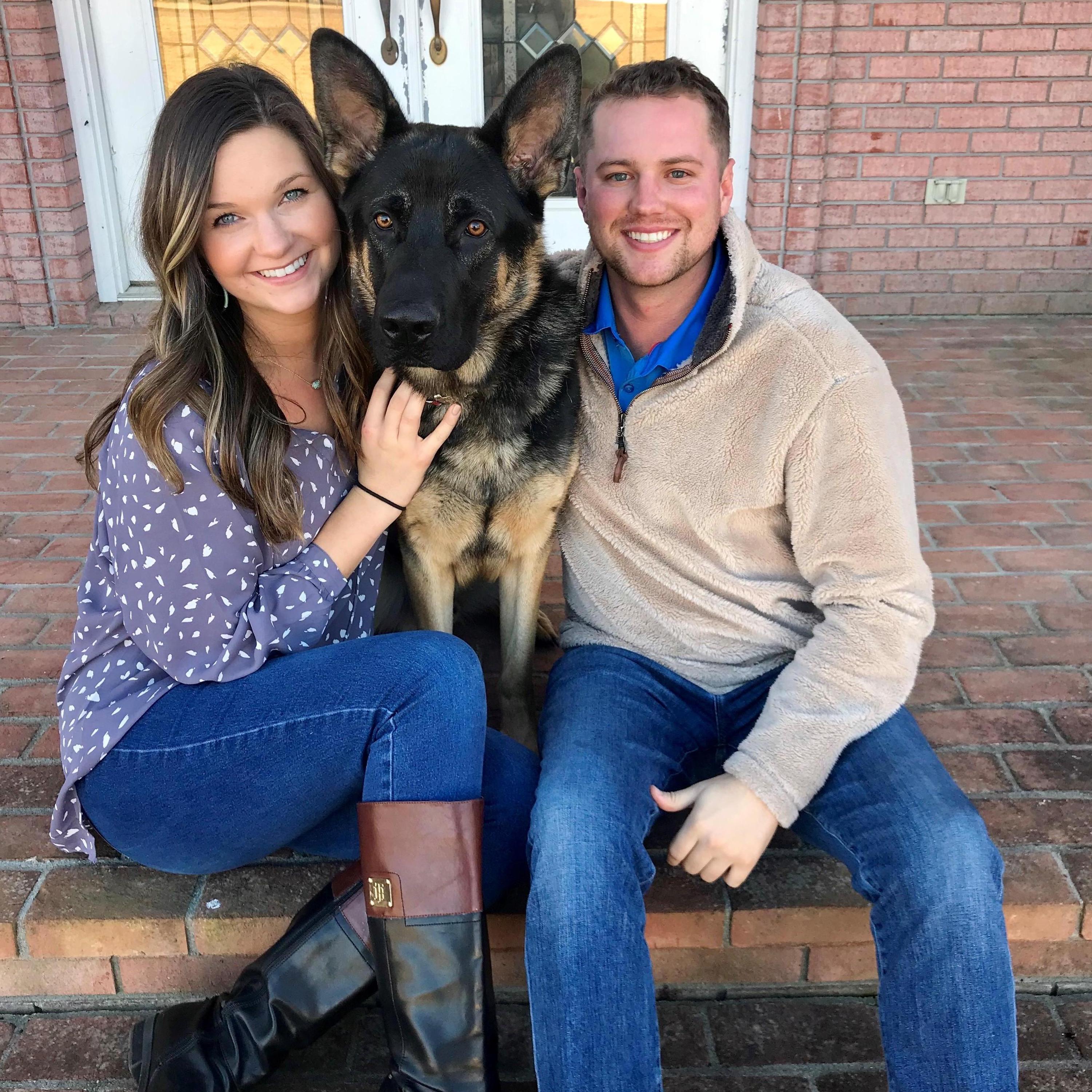 Spending our first Thanksgiving together in Bolivar, Tennessee