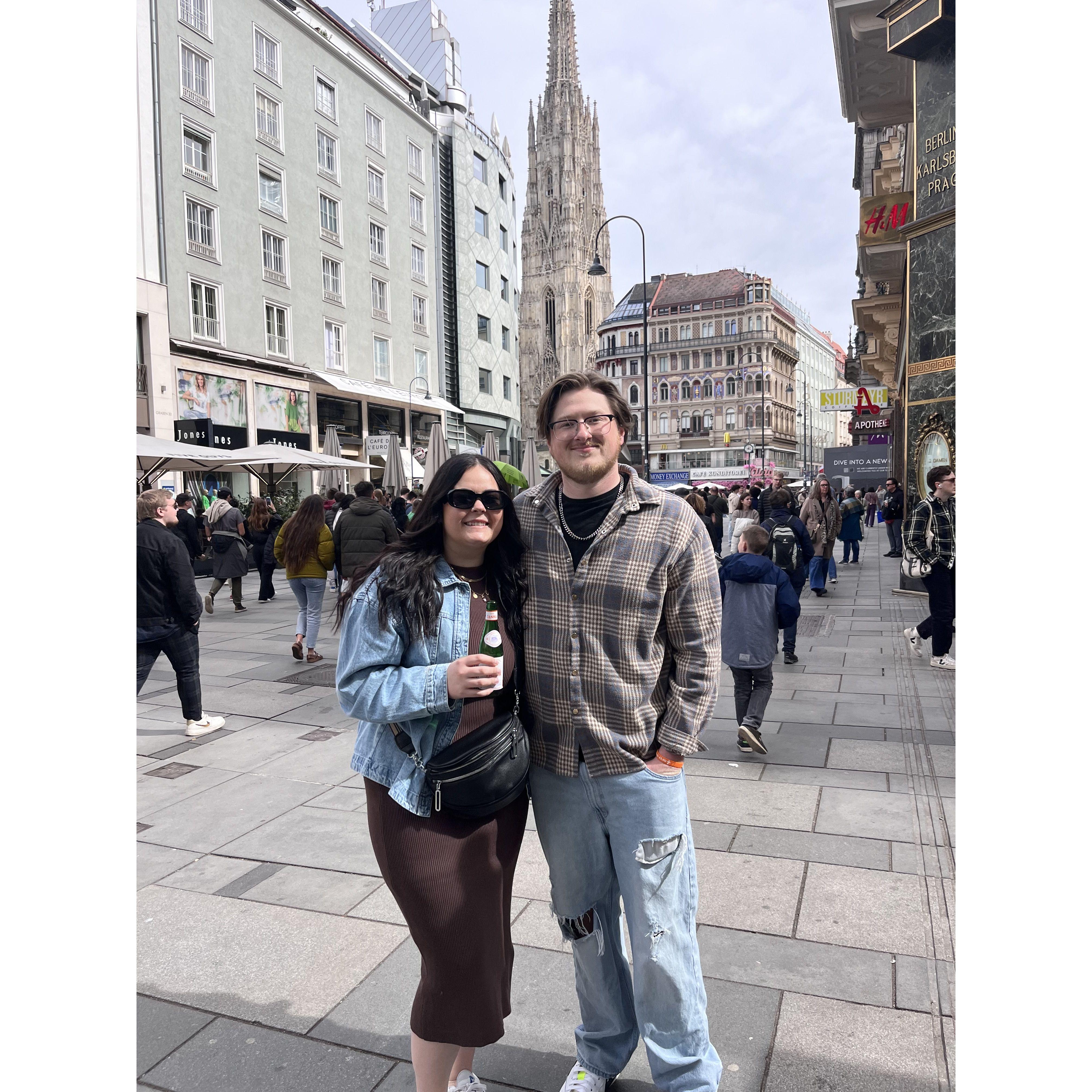 Our favorite place in the world. Vienna will always hold a special spot in our hearts — from the beautiful streets to the unforgettable moments we shared.