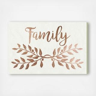 Family Copper Canvas Art