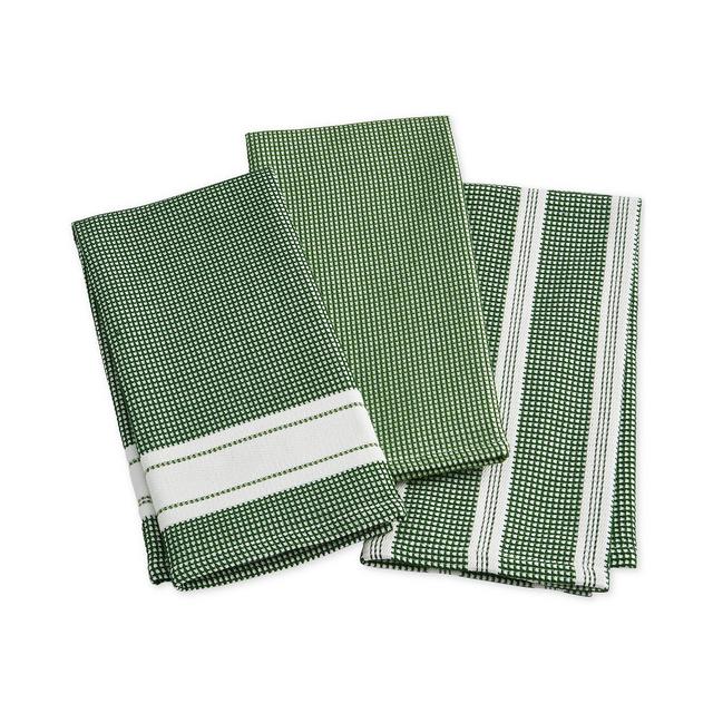 Martha Stewart Collection Green Kitchen Towels, Set of 3, Created for Macy's