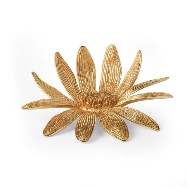 AERIN Marguerite Brass Flower