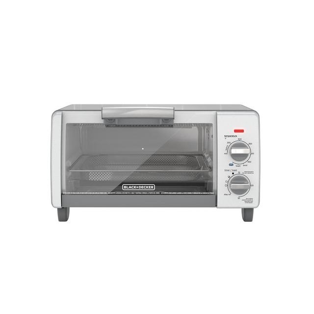 Black & Decker TO1785SG Crisp N' Bake Air Fry 4 Slice Toaster Oven