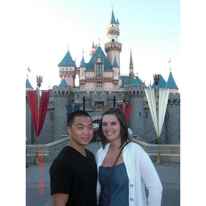Took our first trip to Disneyland together.