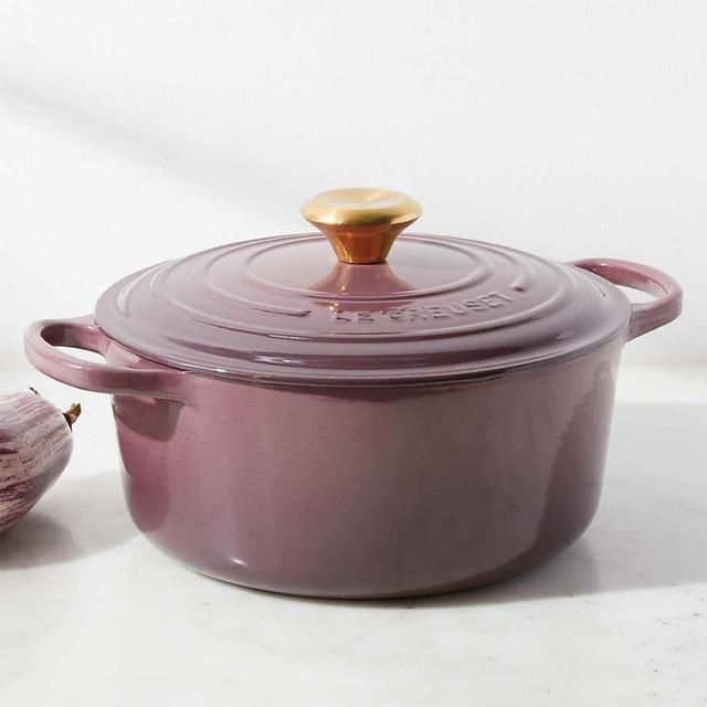 Le Creuset Fig Signature 5.5-Qt. Dutch Oven