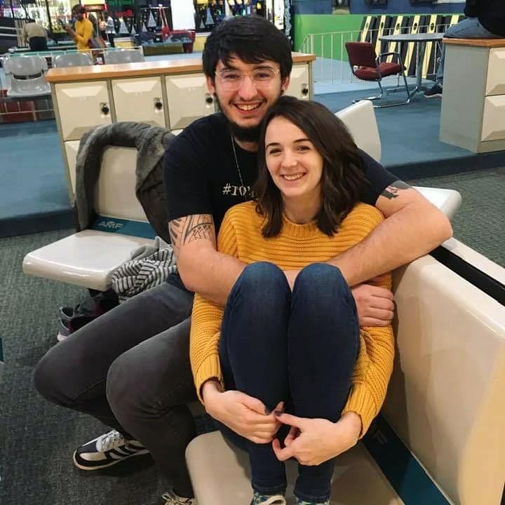 Bowling with Tony's family.