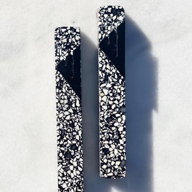 Speckled Mezuzah | Black Shin