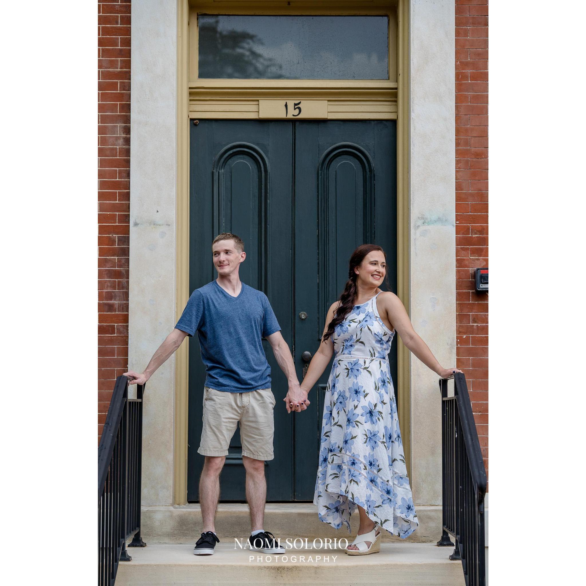 When we were able to actually get REAL engagement photos!