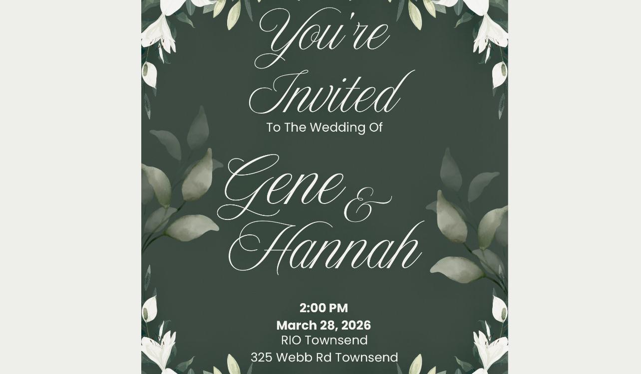 The Wedding Website of Hannah Craig and Gene Murphy