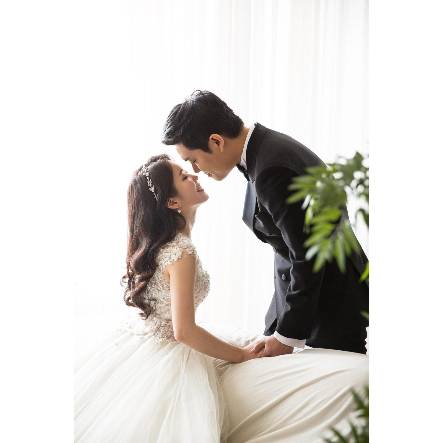 A sneak peak at our wedding photoshoot