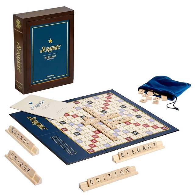 WS Game Company Scrabble Heritage Edition