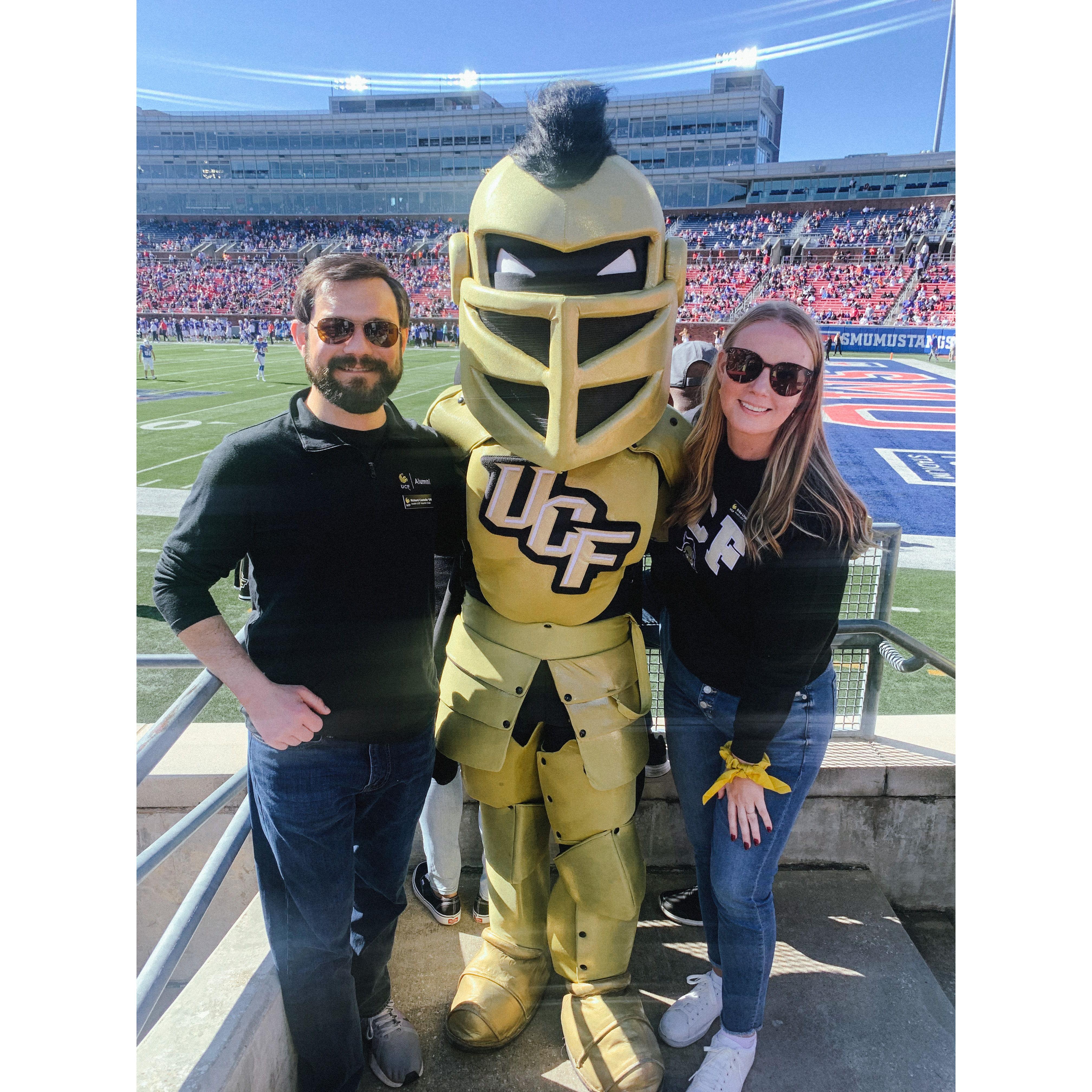 Hosted a UCF vs. SMU Texas-sized tailgate in Dallas with the Dallas, Houston and Austin alumni groups!