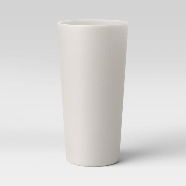 26oz Plastic Translucent Tumbler Gray - Room Essentials™