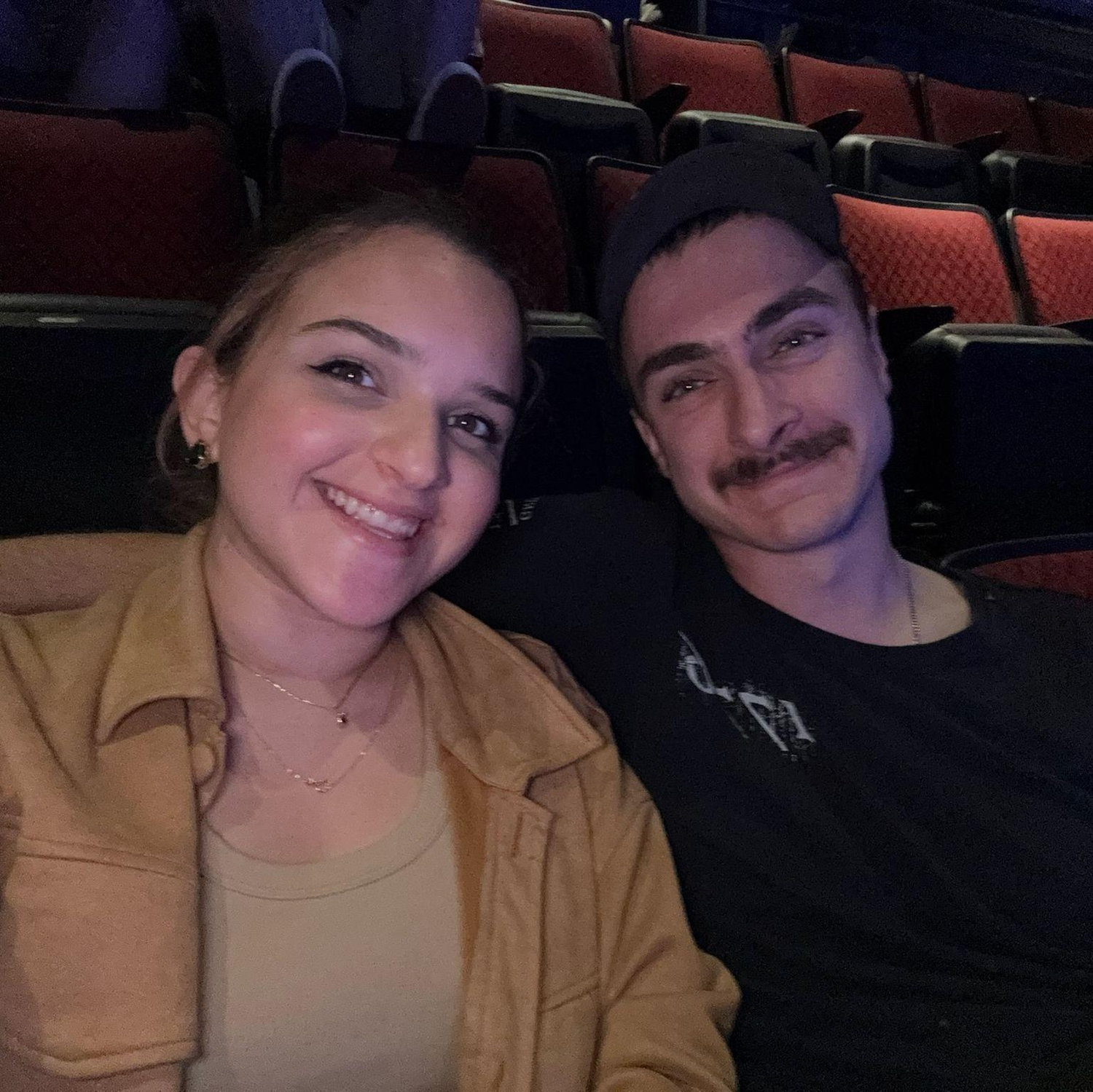 Our first picture together in our 3rd date