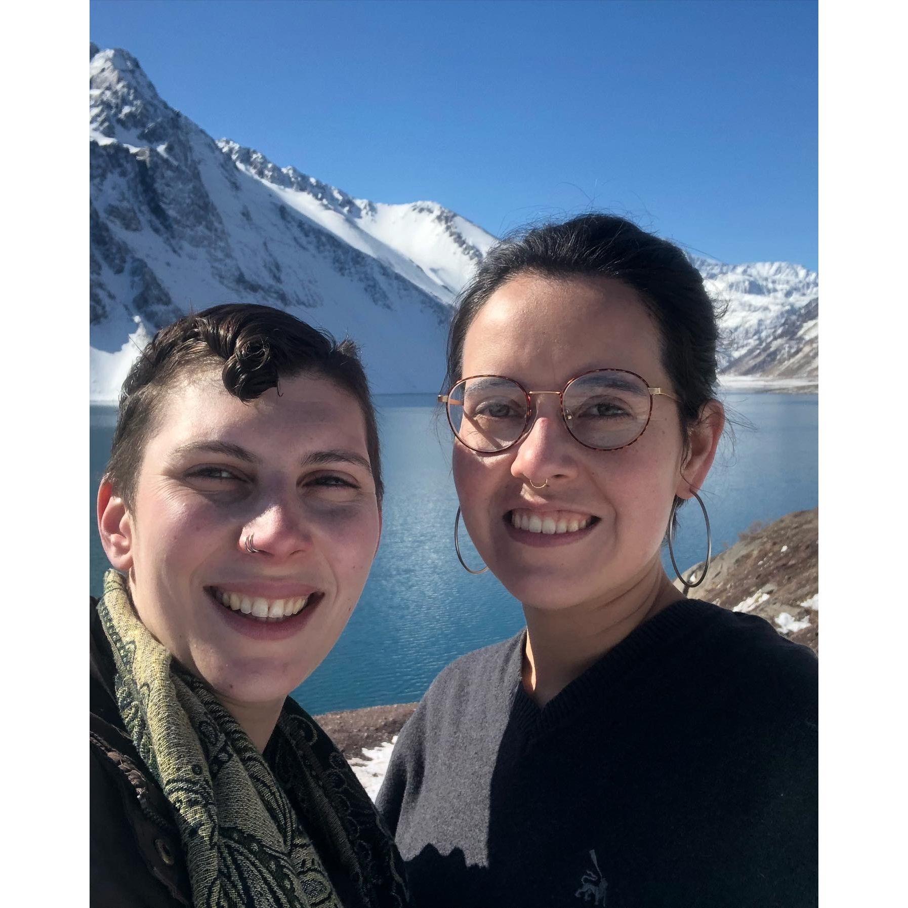 Because she always told me she would take me to the Andes / Siempre me dijo que me llevaria a los Andes.