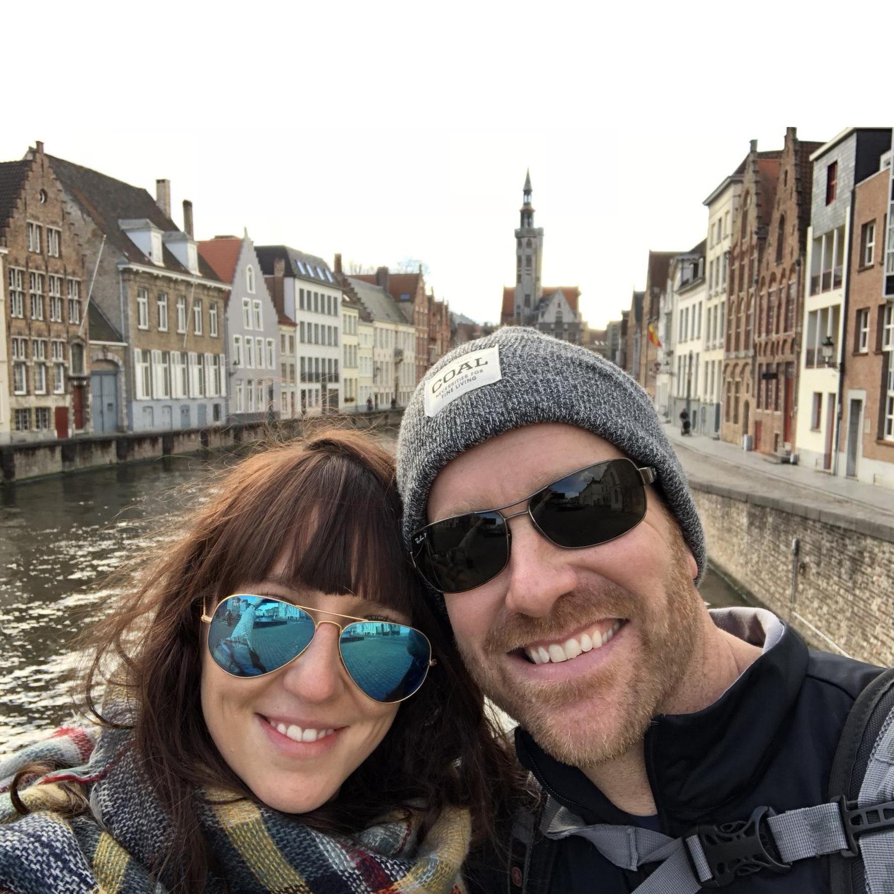 After a few months together, we adventured to Belgium. Turns out we travel well together!