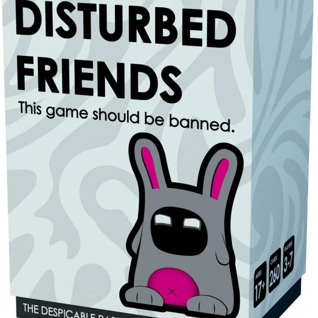 Disturbed Friends | The Despicable Party Edition | A Great Party Game to Play with Friends | Find Out How Disturbed Your Friends Actually are!