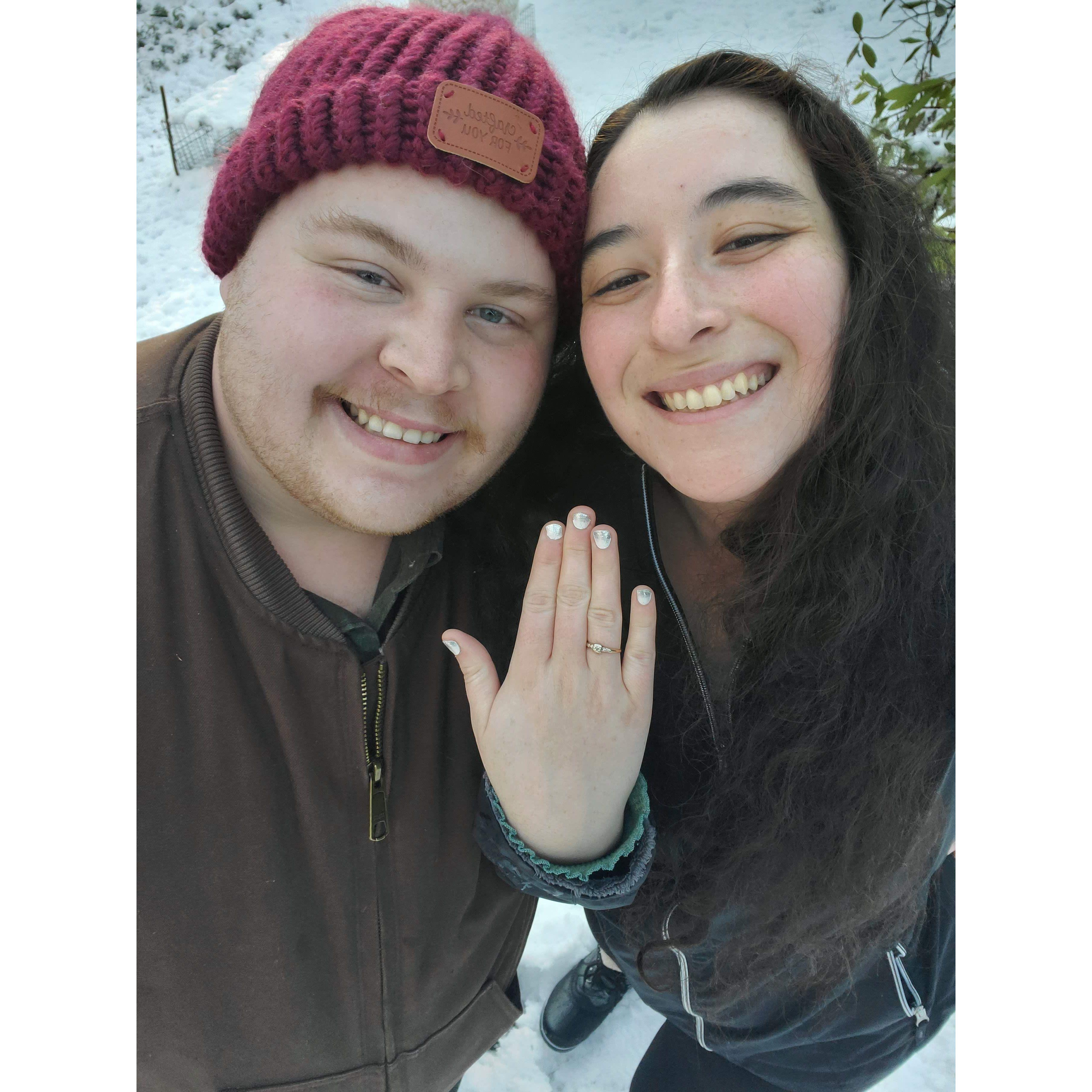 I said YES!