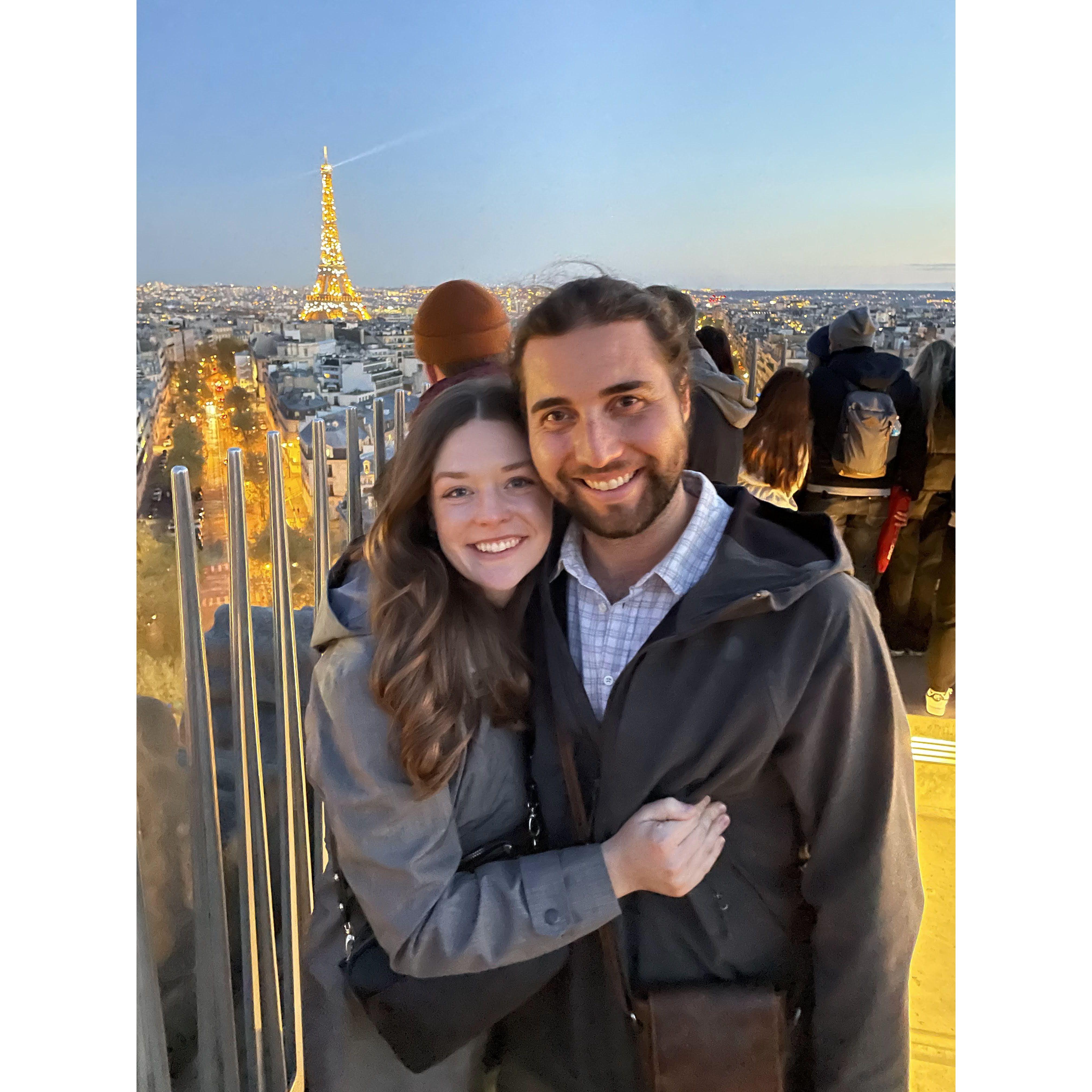 Taking full advantage of our relatively easy access to mainland Europe, we celebrated our 4th anniversary with a trip to Paris. (April 2022)