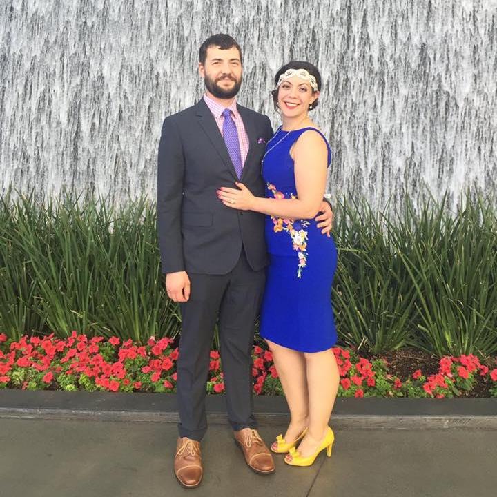 At David & Kelly's wedding. Viva Las Vegas baby!