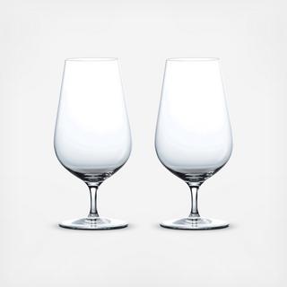 Globe Iced Beverage Glass, Set of 2