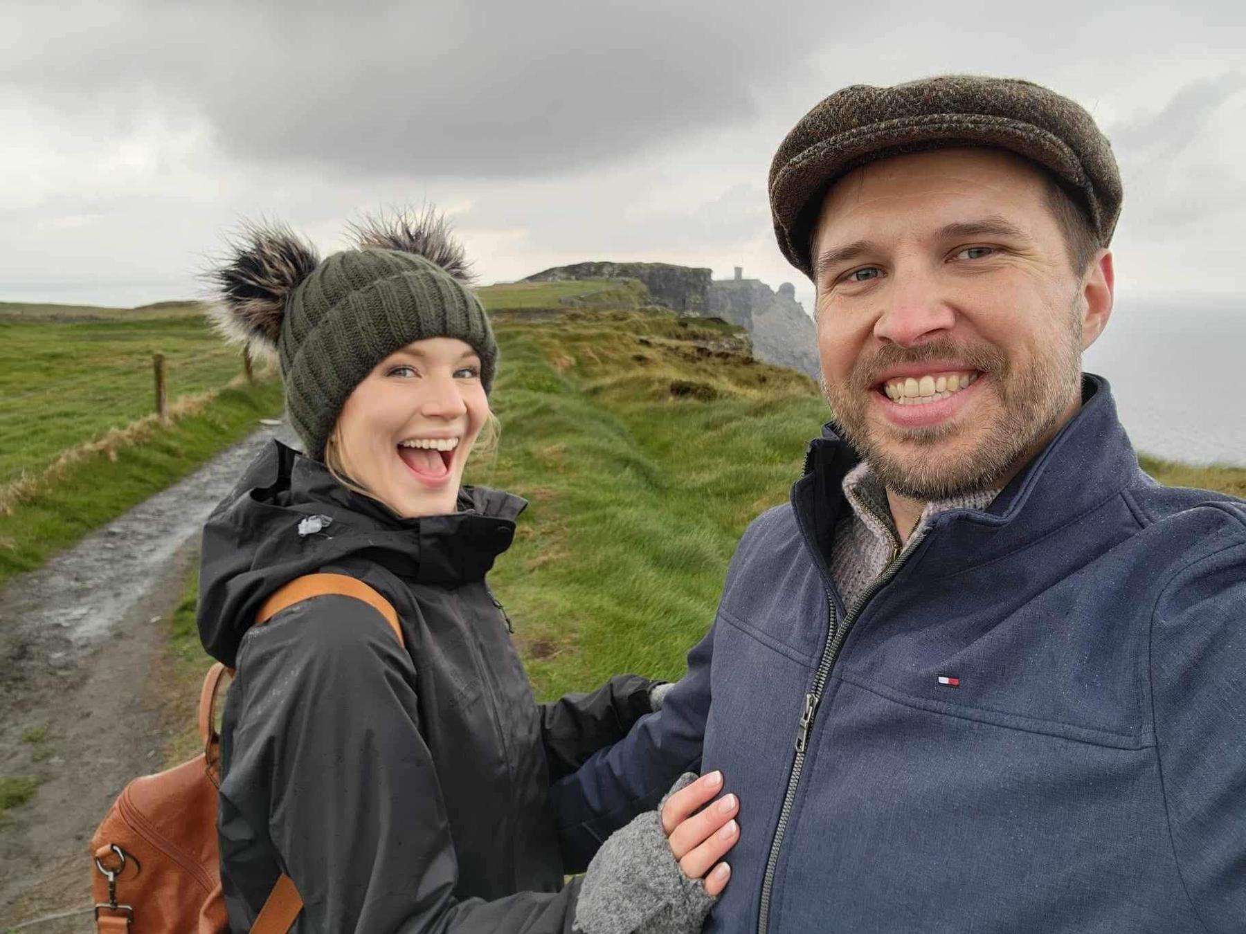 Exploring the Cliffs of Moher!