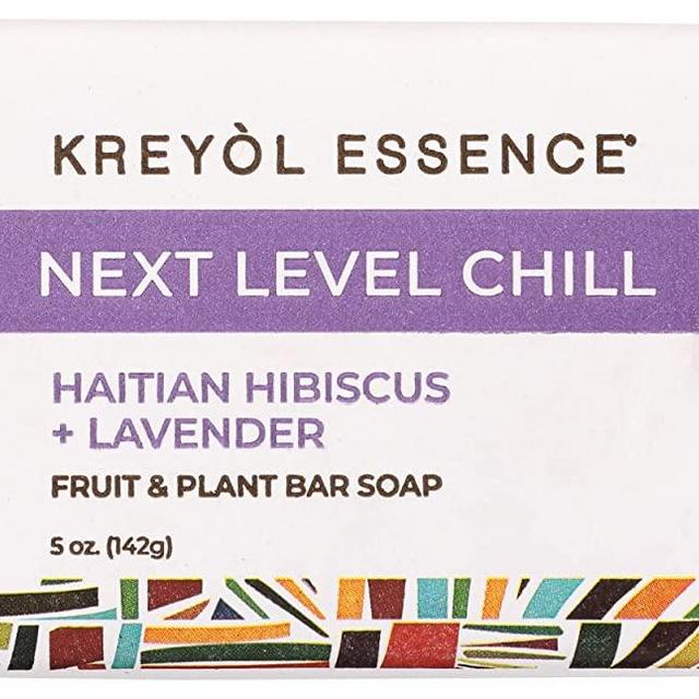KREYOL ESSENCE Haitian Hibiscus & Lavender Soap Bar, 5 OZ